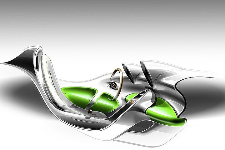Hand drawn，Automobile design，smart，