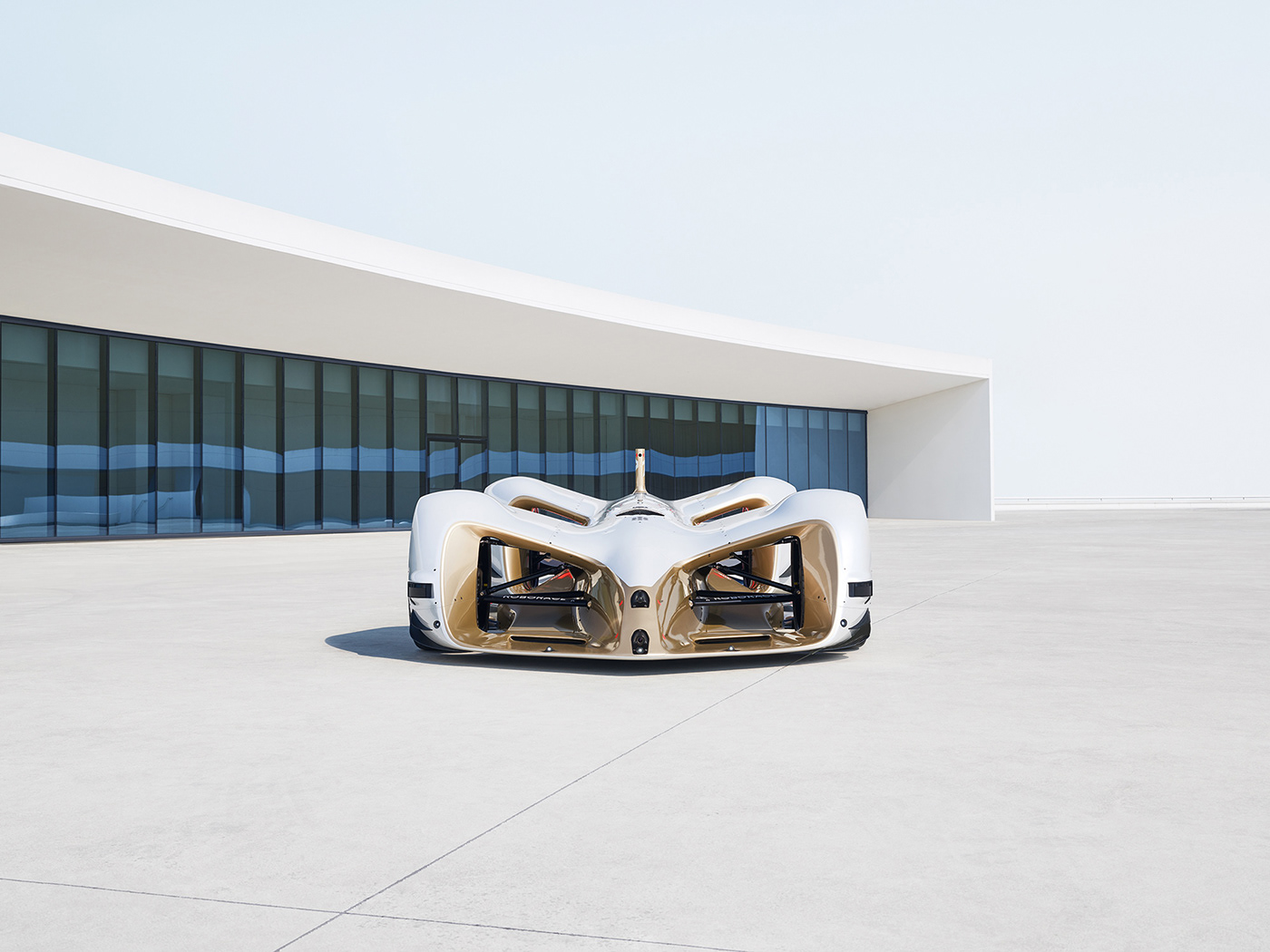 racing，Electric，Daniel Simon，Roborace，INK Studio，white，