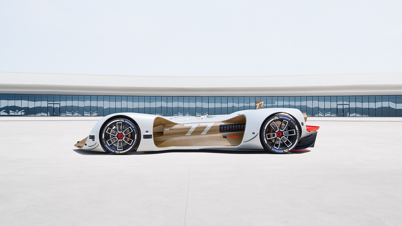 racing，Electric，Daniel Simon，Roborace，INK Studio，white，