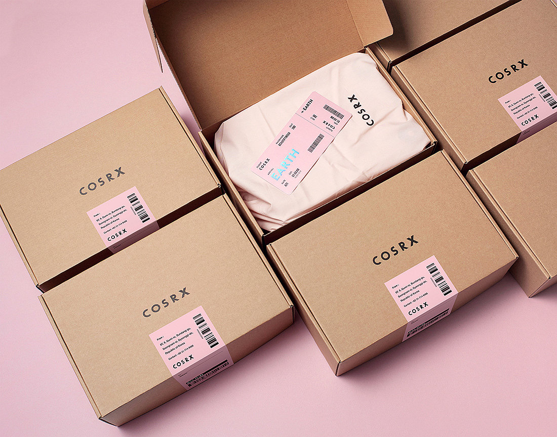trunk，Cosrx，packing，HEAZ ®，