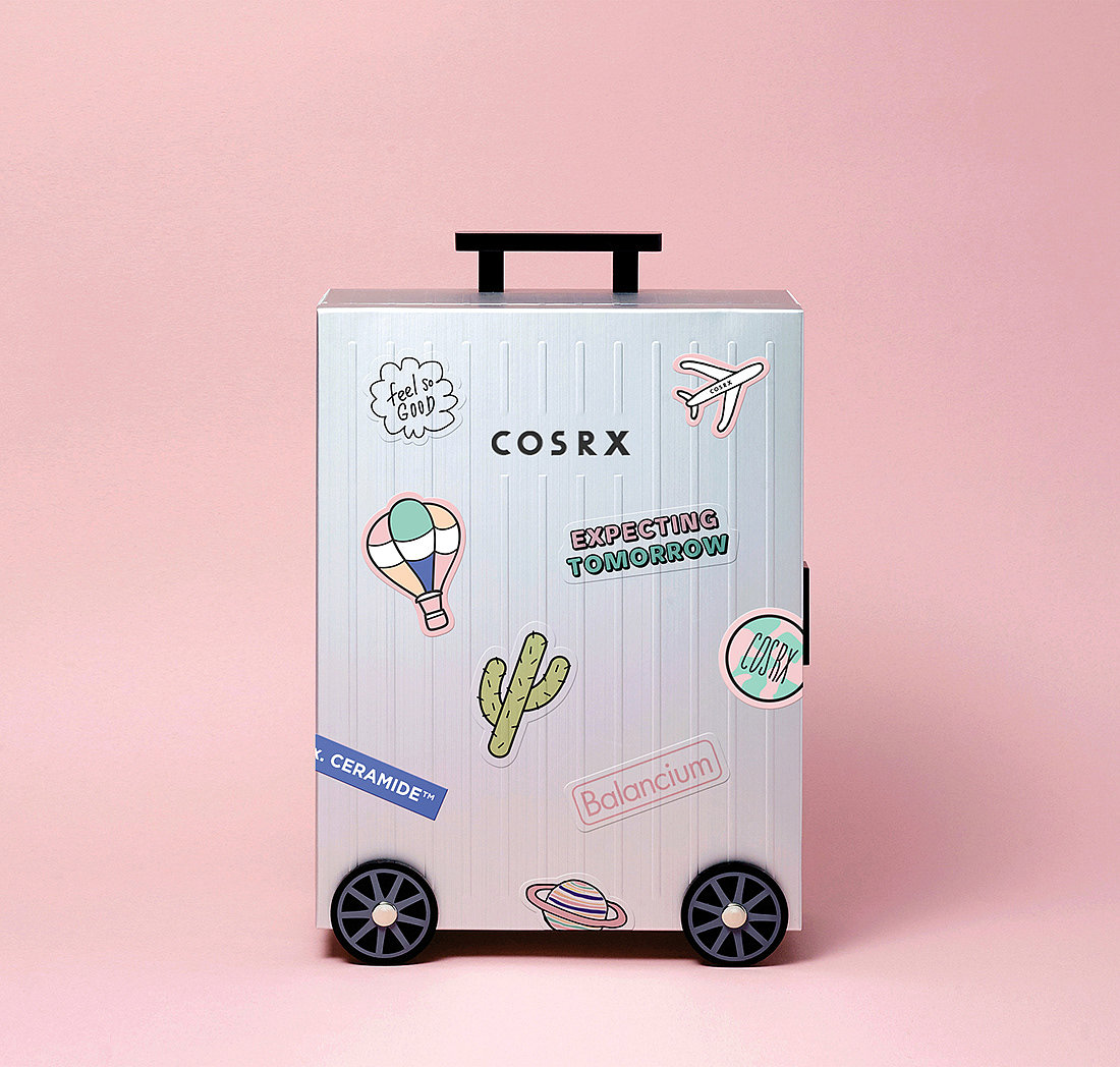行李箱，Cosrx，包装，HEAZ ®，