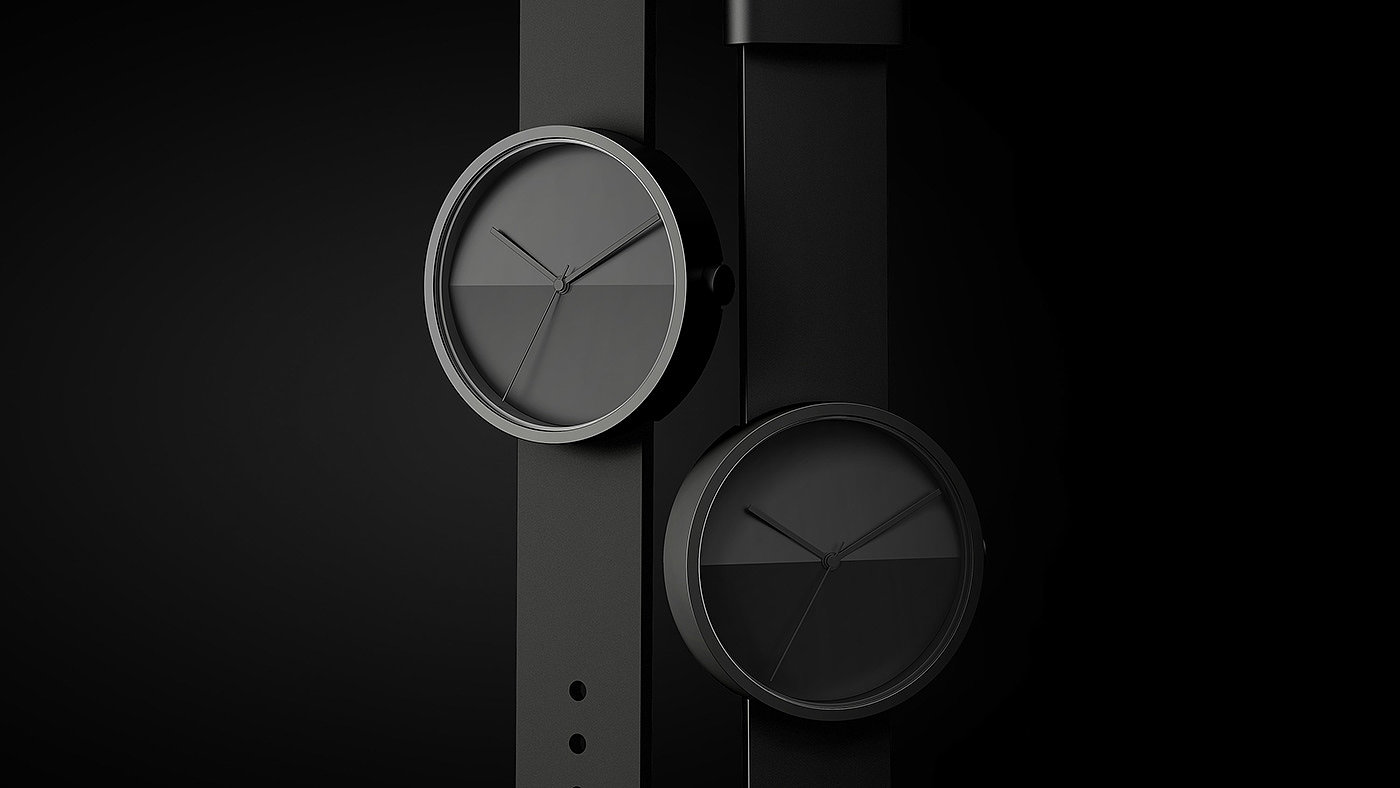 horizon，黑色，时间，腕表，手表，Blond Ltd，
