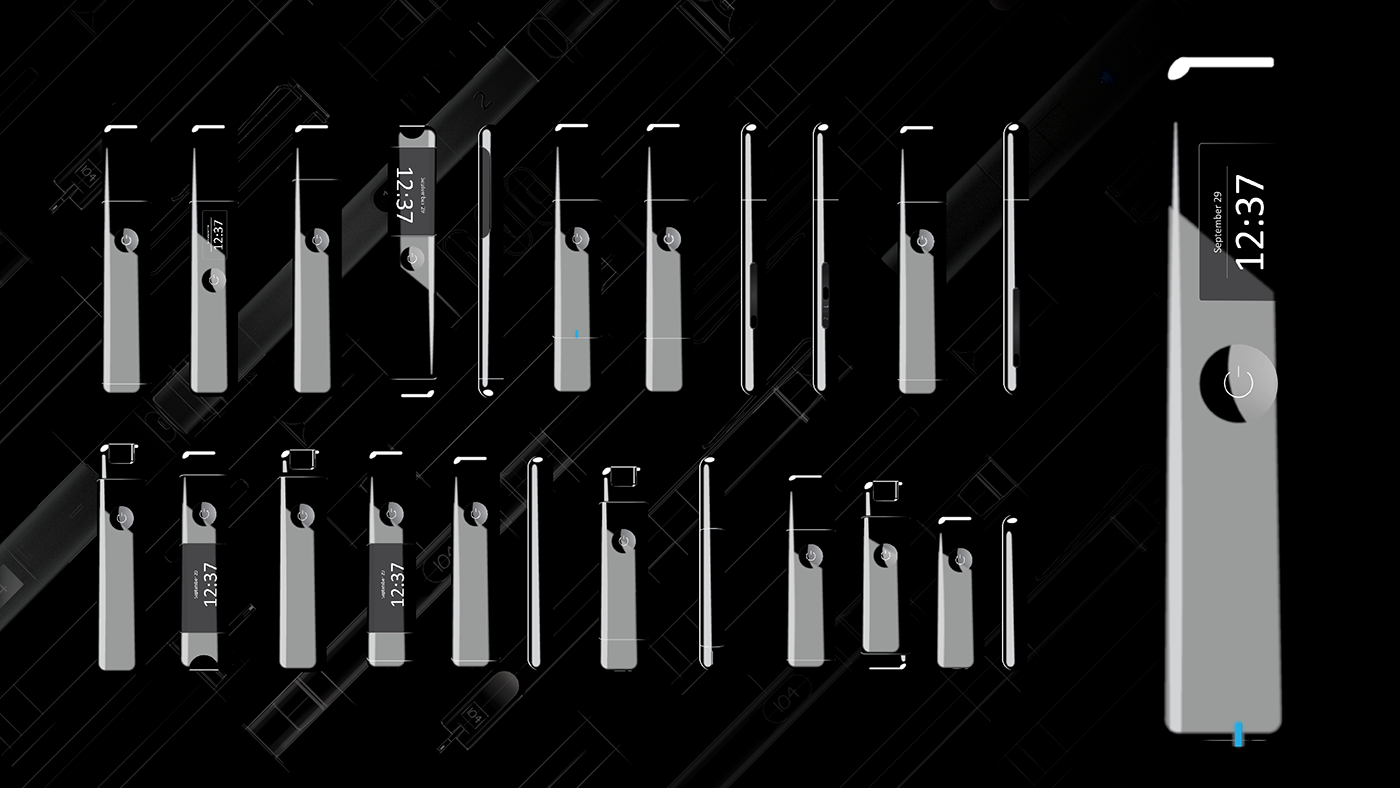 Medical equipment，Minimalist design ，Detection pen，Blood glucose meter，