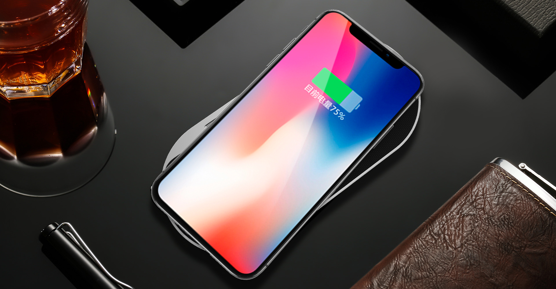 Wireless charging，fabric art，