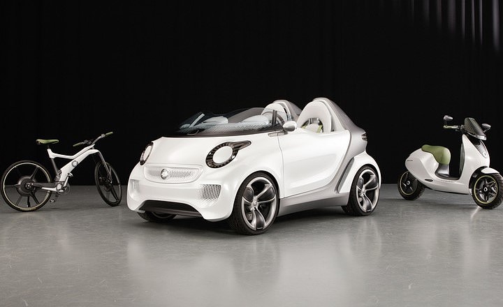 Hand drawn，Automobile design，smart，