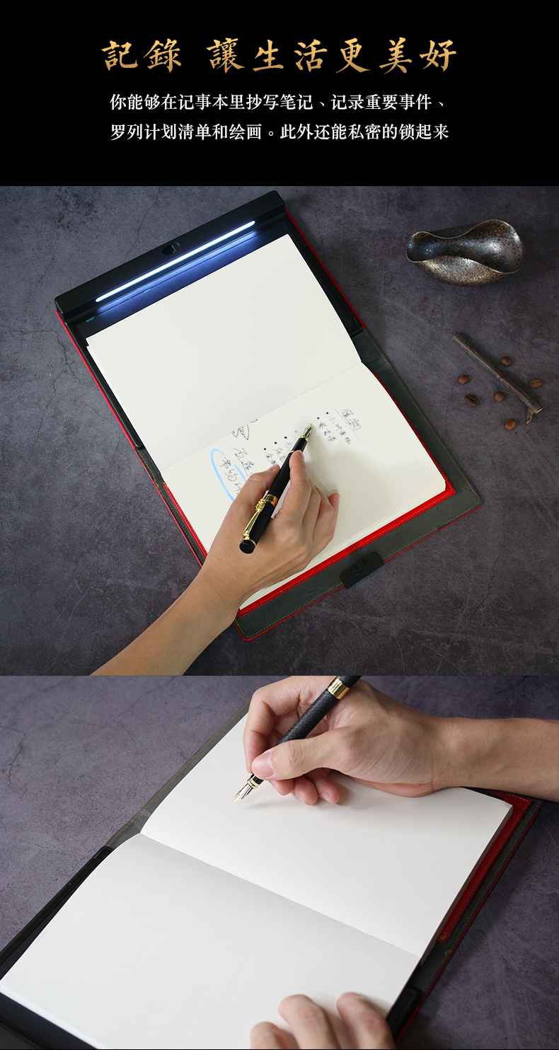 Handwriting board，Unlock，Notepad，wallet，