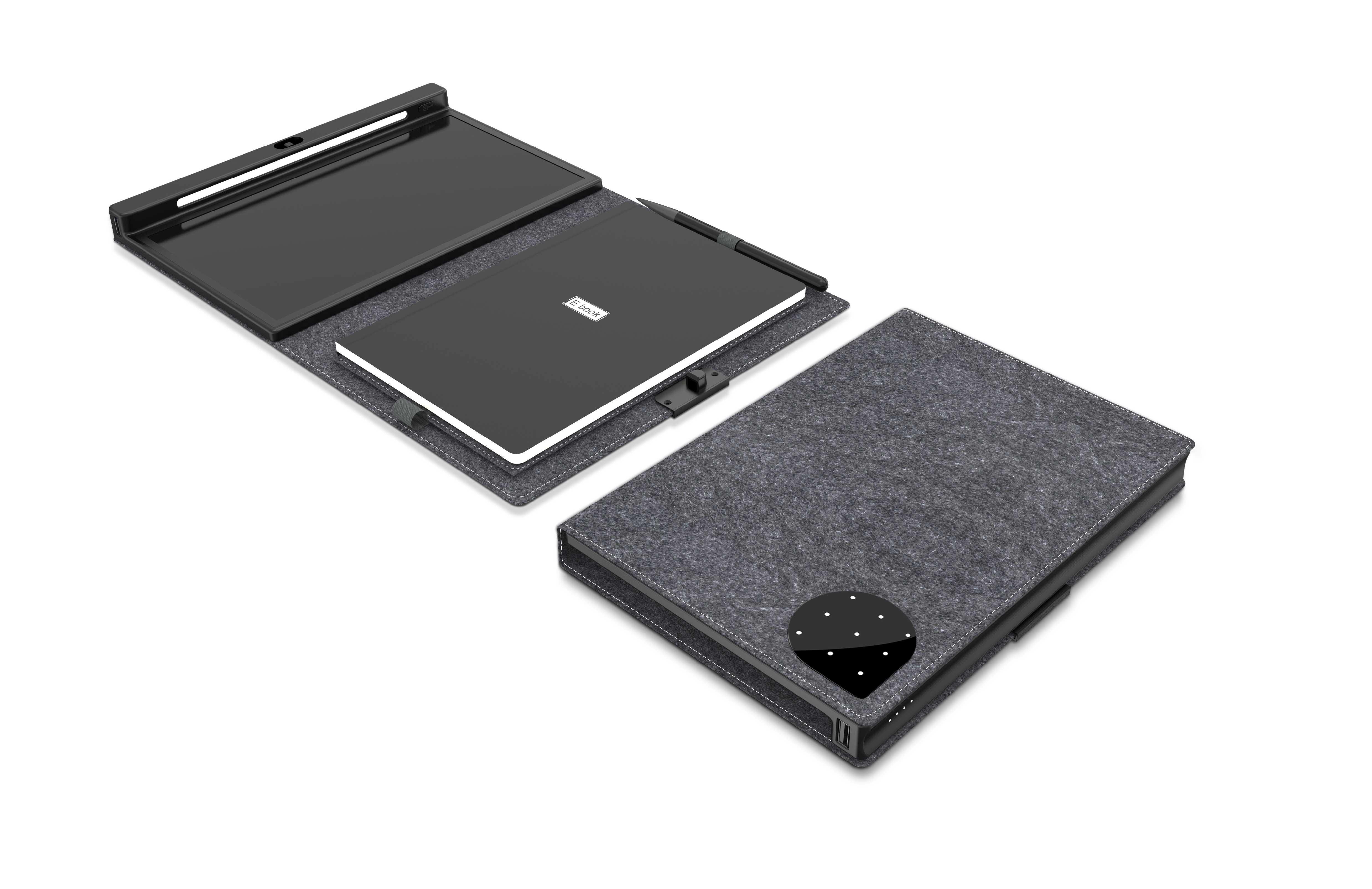 Handwriting board，Unlock，Notepad，wallet，