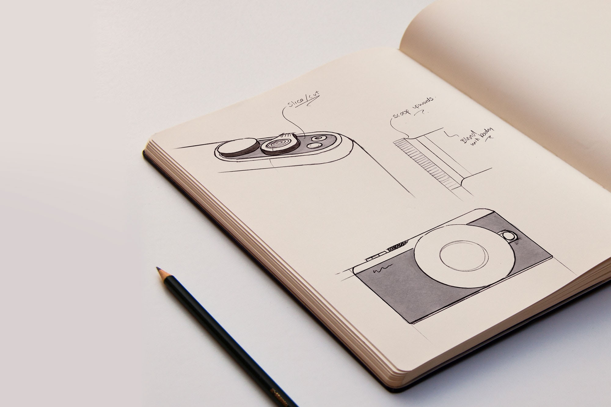 industrial design，Camera design，Minimalist design ，