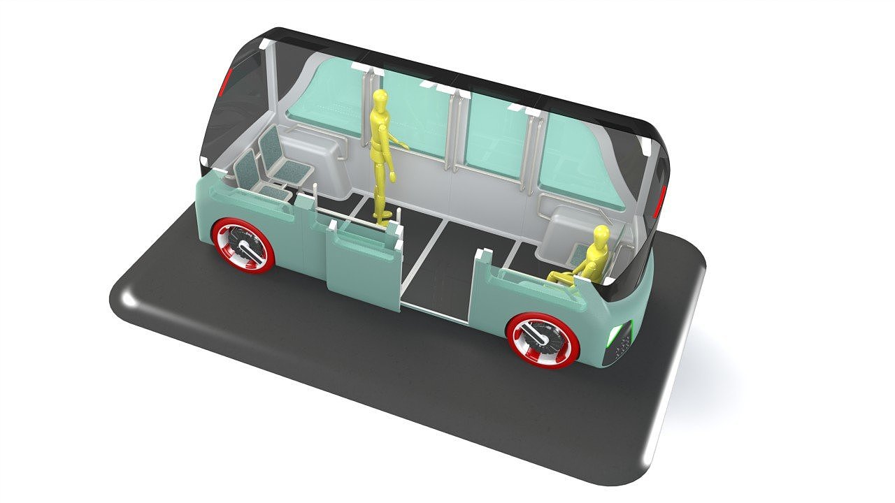 Autonomous bus concept - 普象网