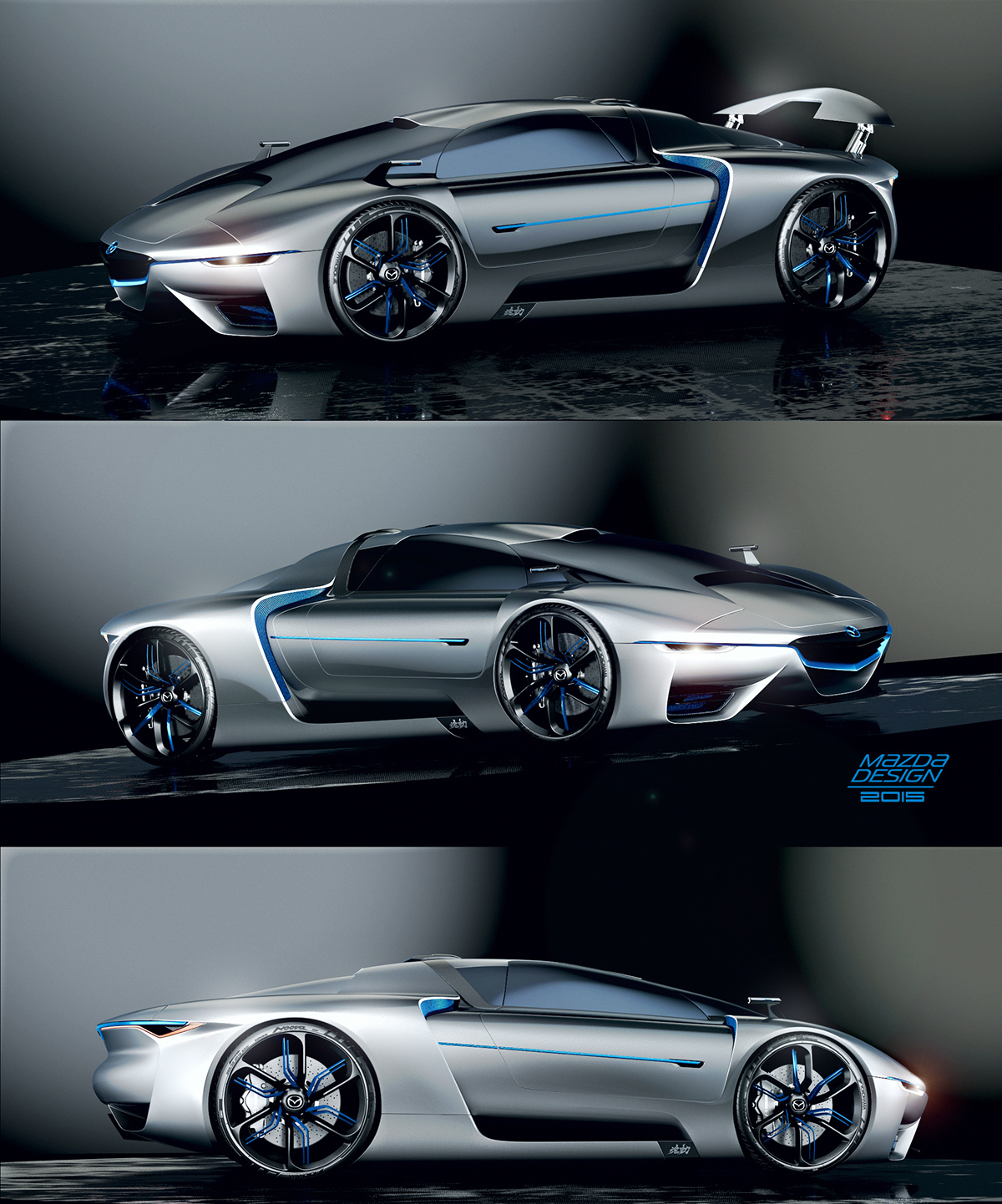Sports car，Concept Car，Mazda，automobile，Super run，