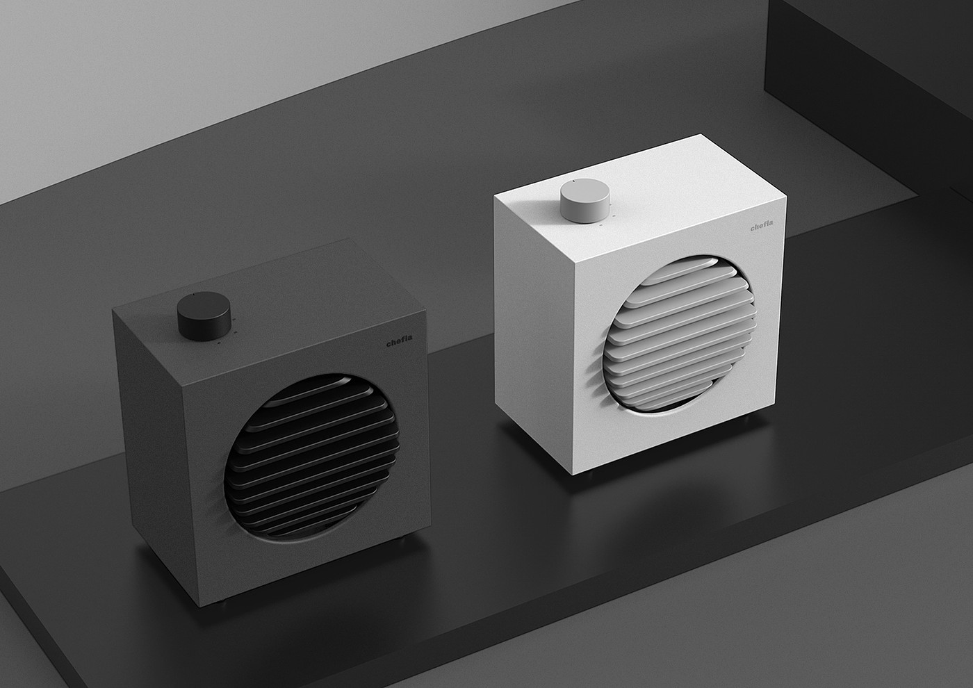 Automatic design，modernization，industrial design，Personal heater，