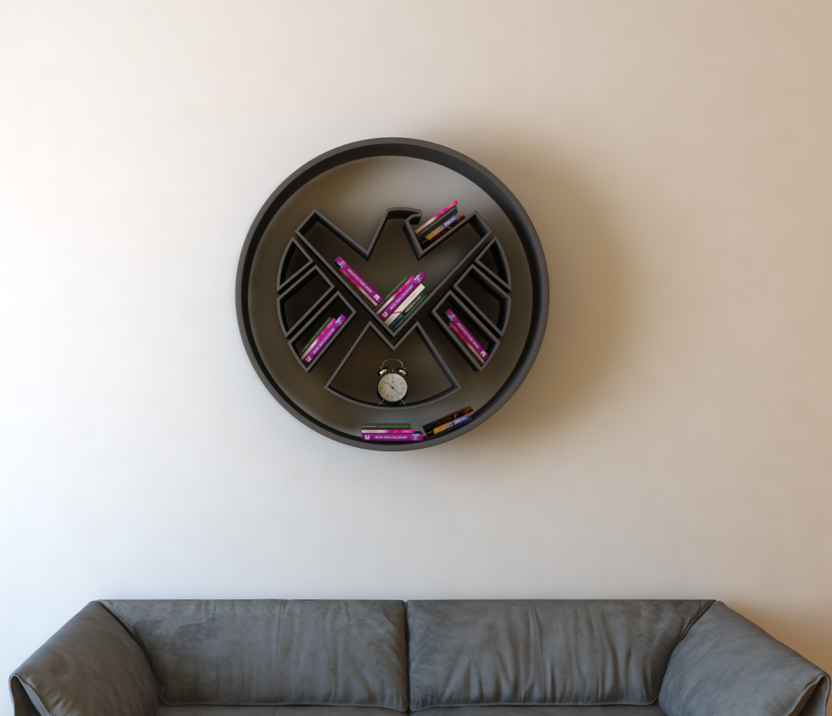 Marvel，Divine Shield Bureau，a partition，wallboard，