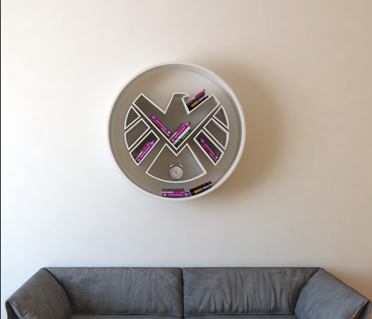 Marvel，Divine Shield Bureau，a partition，wallboard，