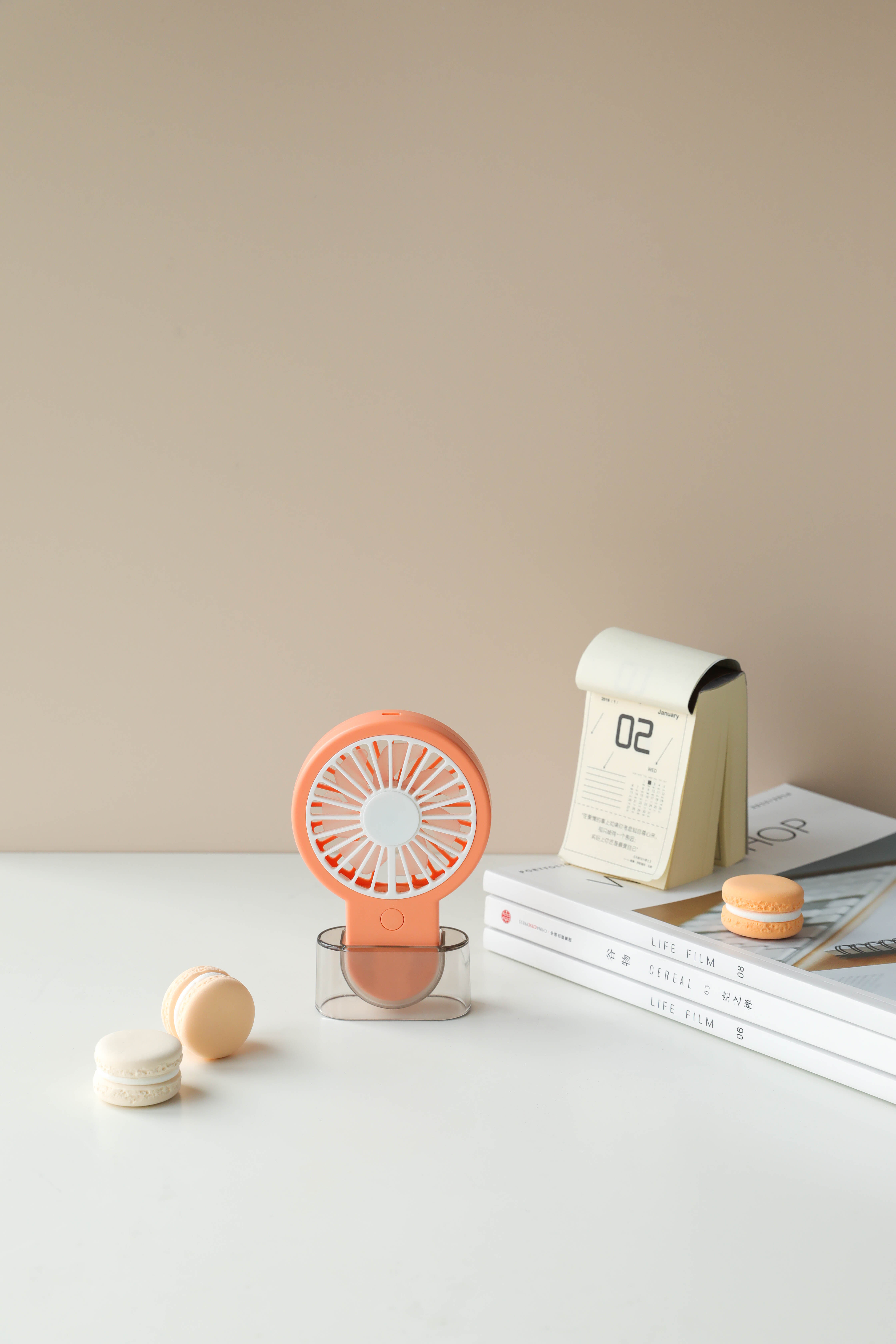 Fan，Mini，lovely，like a breath of fresh air，