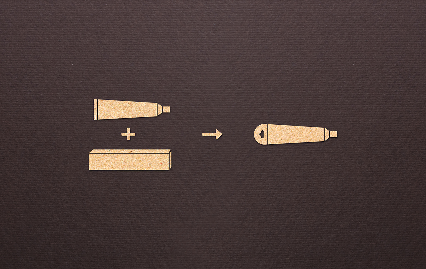 Toothpaste packaging，environment protection，Colgate，packing design，