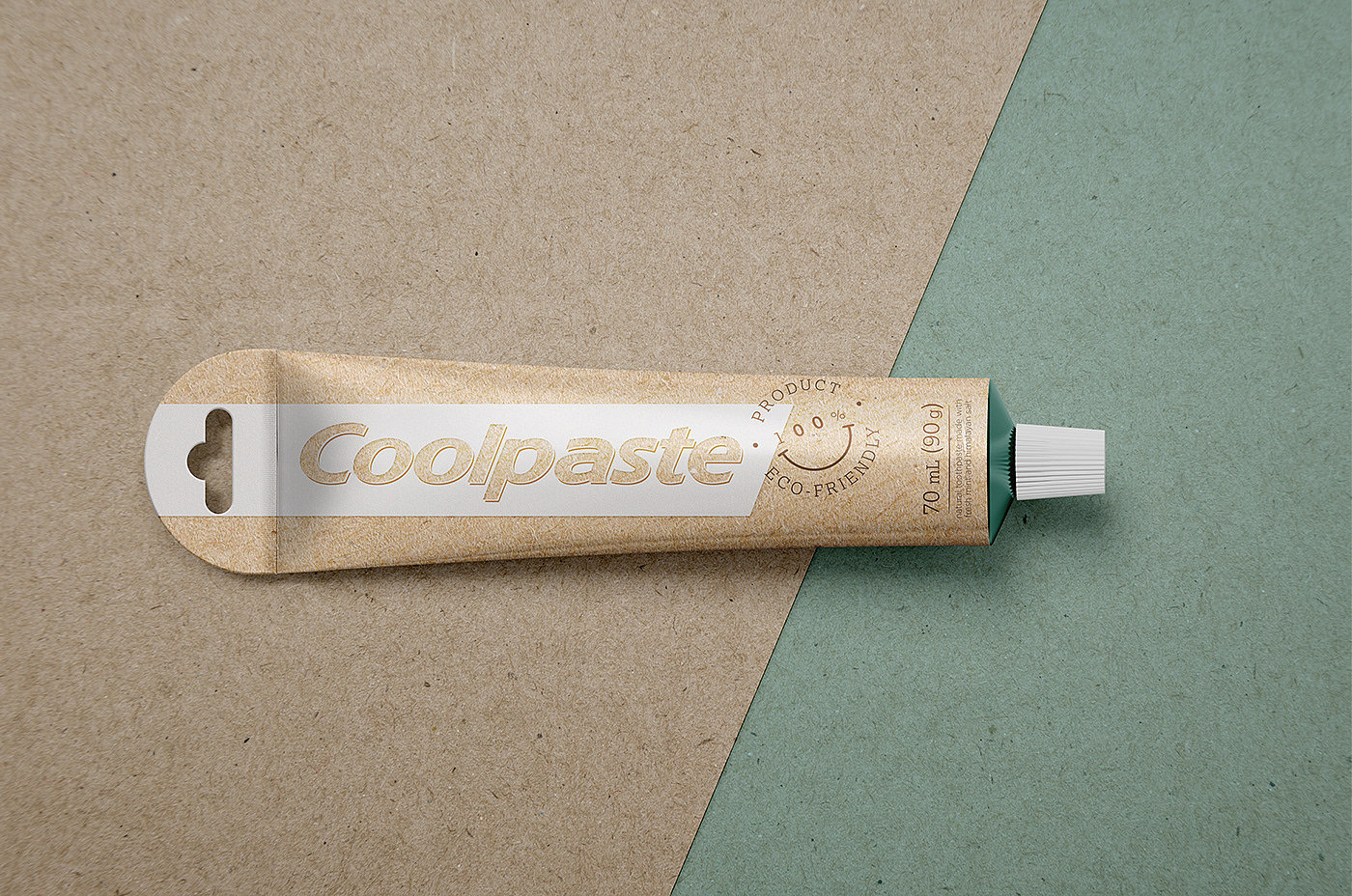 Toothpaste packaging，environment protection，Colgate，packing design，
