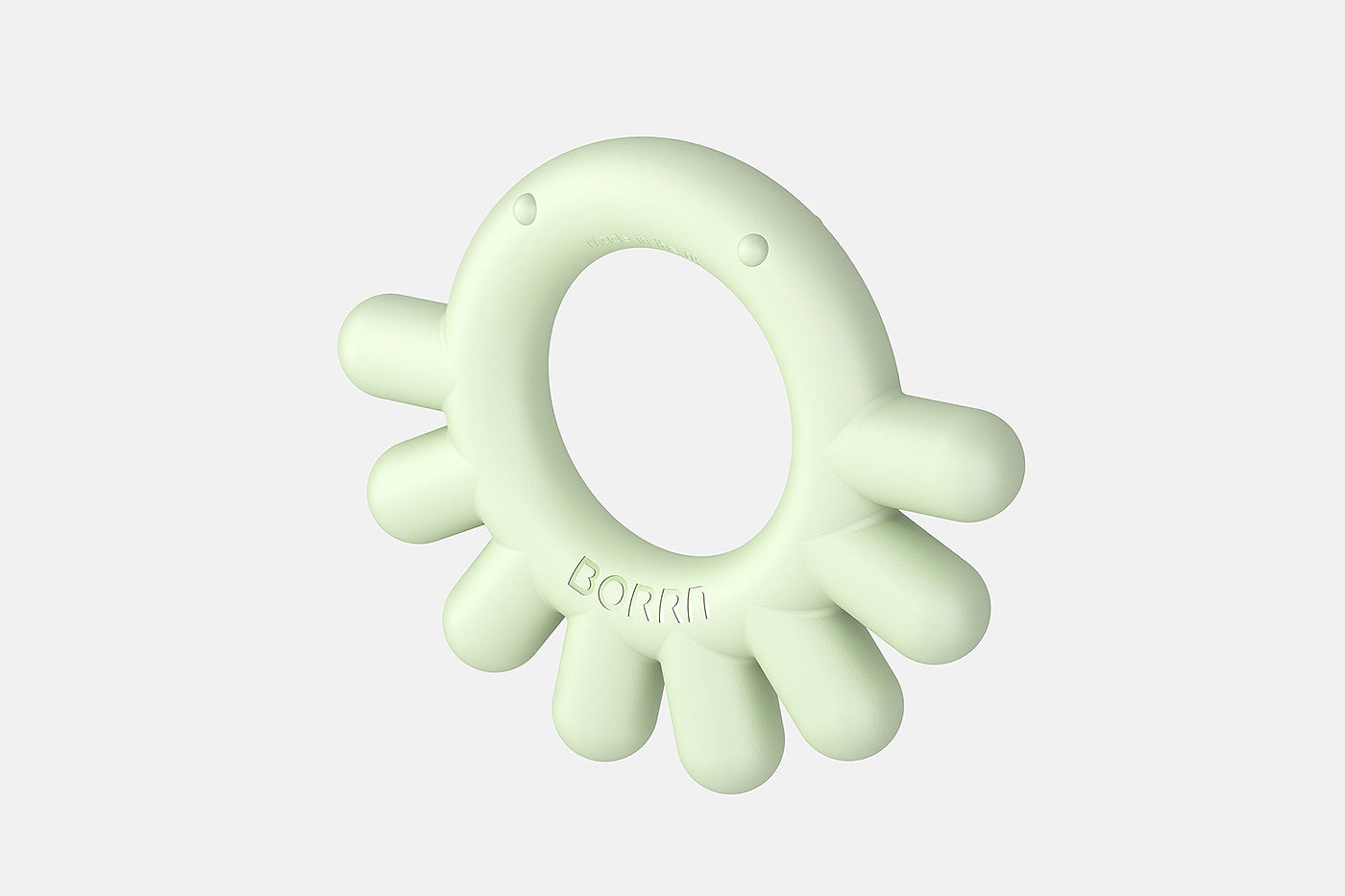 硅胶，牙胶，Borrn Teethers，Blond Ltd，