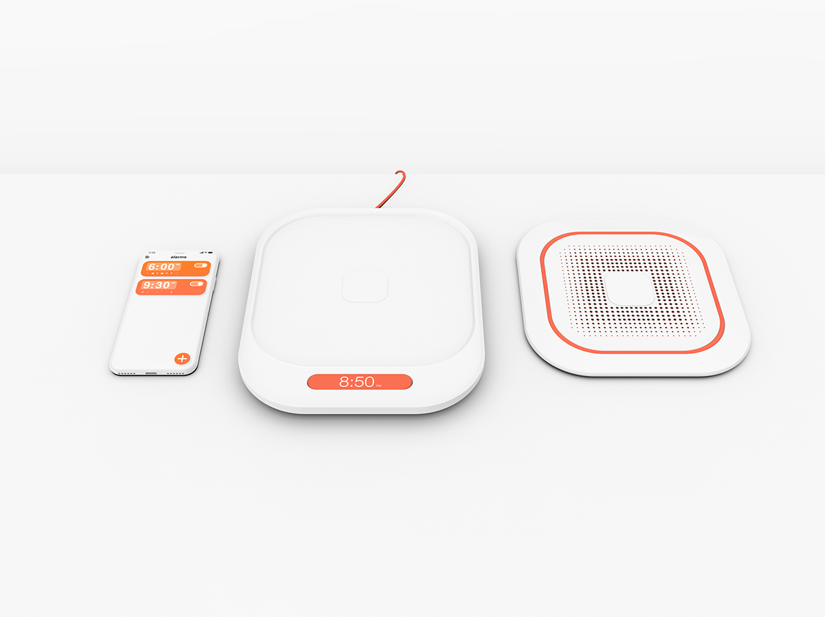 industrial design，originality，alarm clock，Wake Alarm，