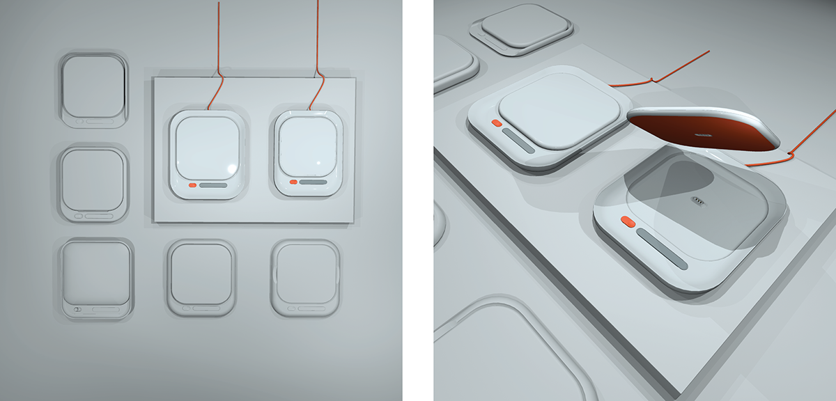 industrial design，originality，alarm clock，Wake Alarm，