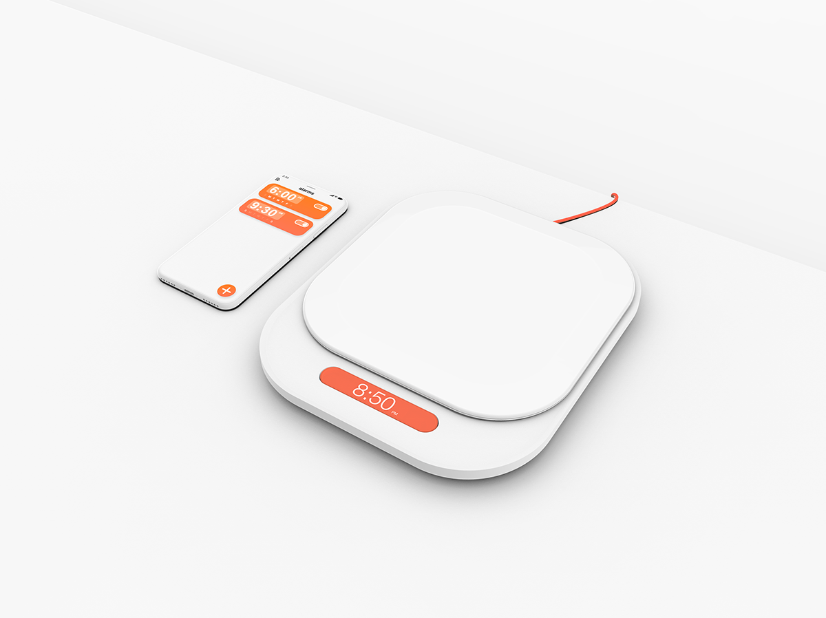 industrial design，originality，alarm clock，Wake Alarm，