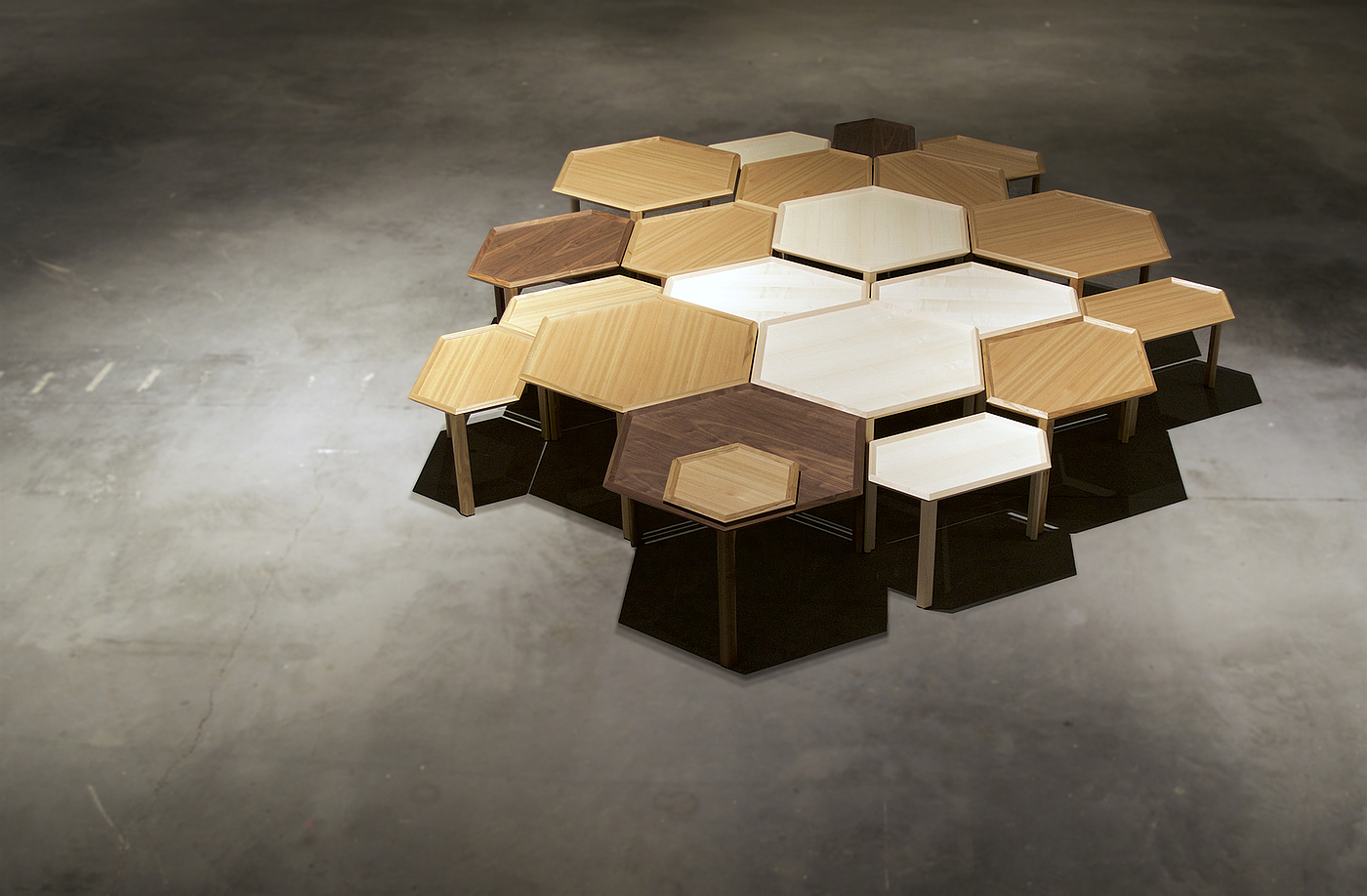 modularization，furniture，Table，KUUSIO，
