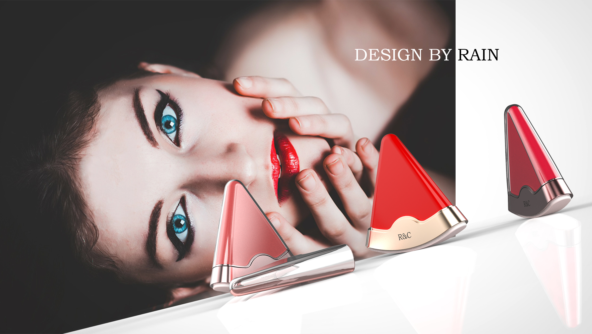 industrial design，Creative design，product design，Design，Lipstick design，watermelon，