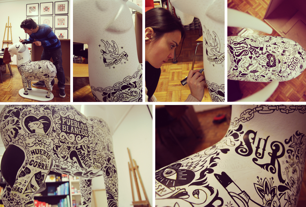 Hand drawn，lithe，comfortable，stable，