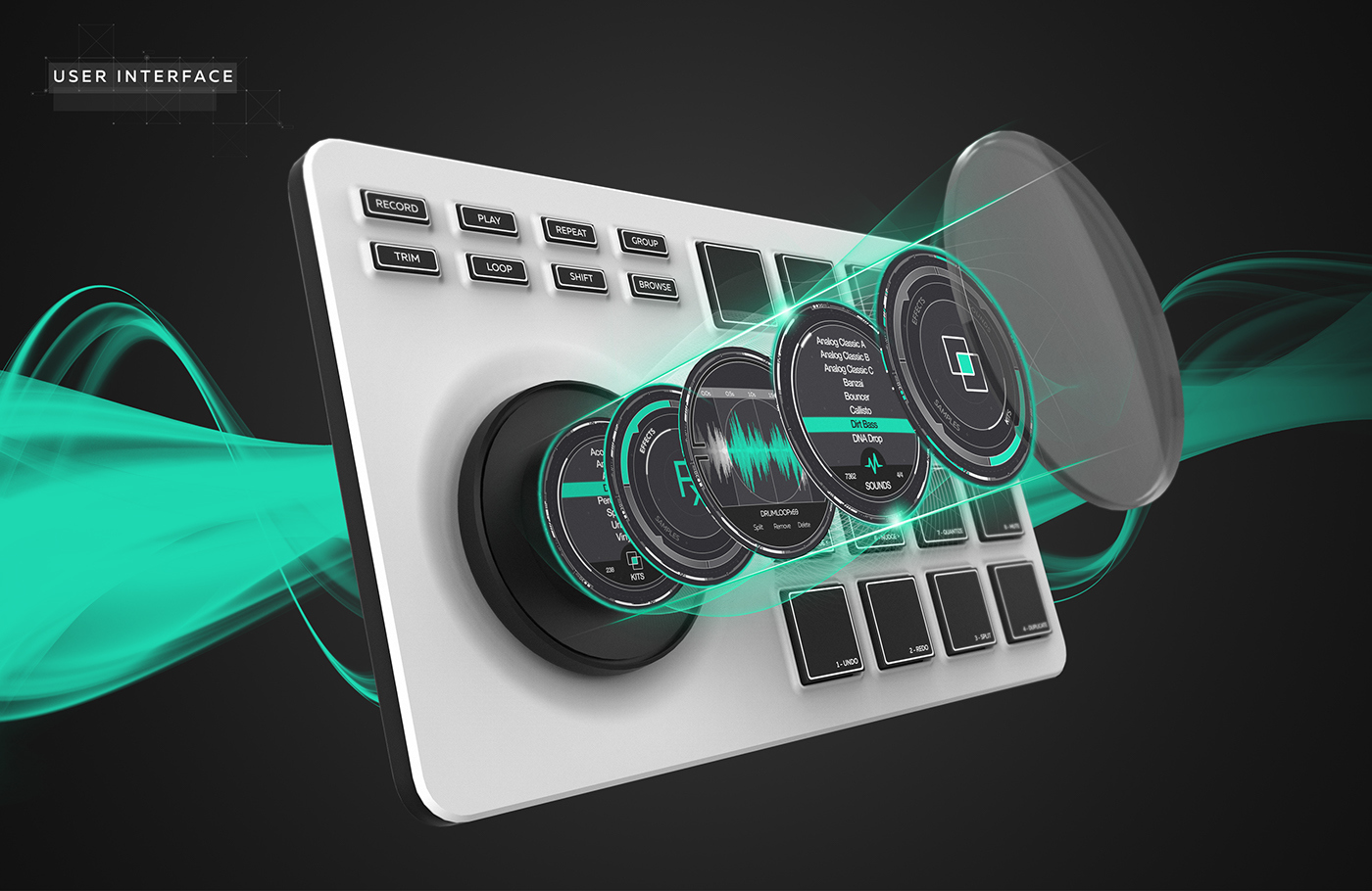 music player ，product design，Digital intelligence，Full of sense of Technology，industrial design，