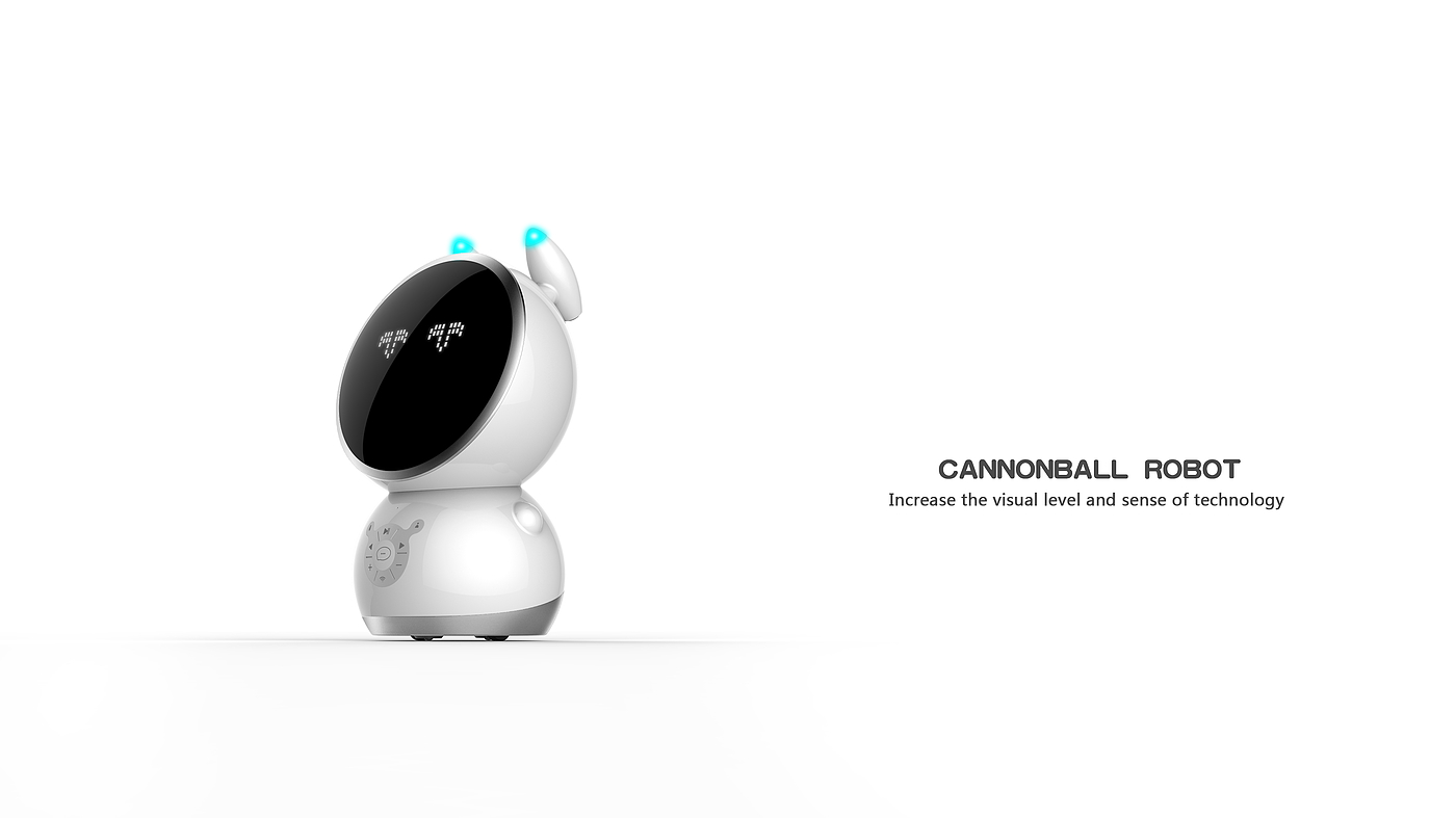 Walking intelligent child robot，