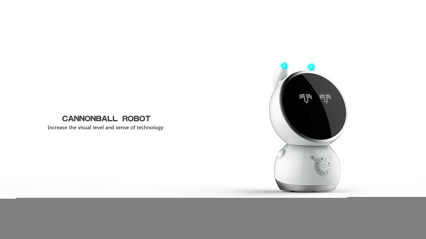 Walking intelligent child robot，