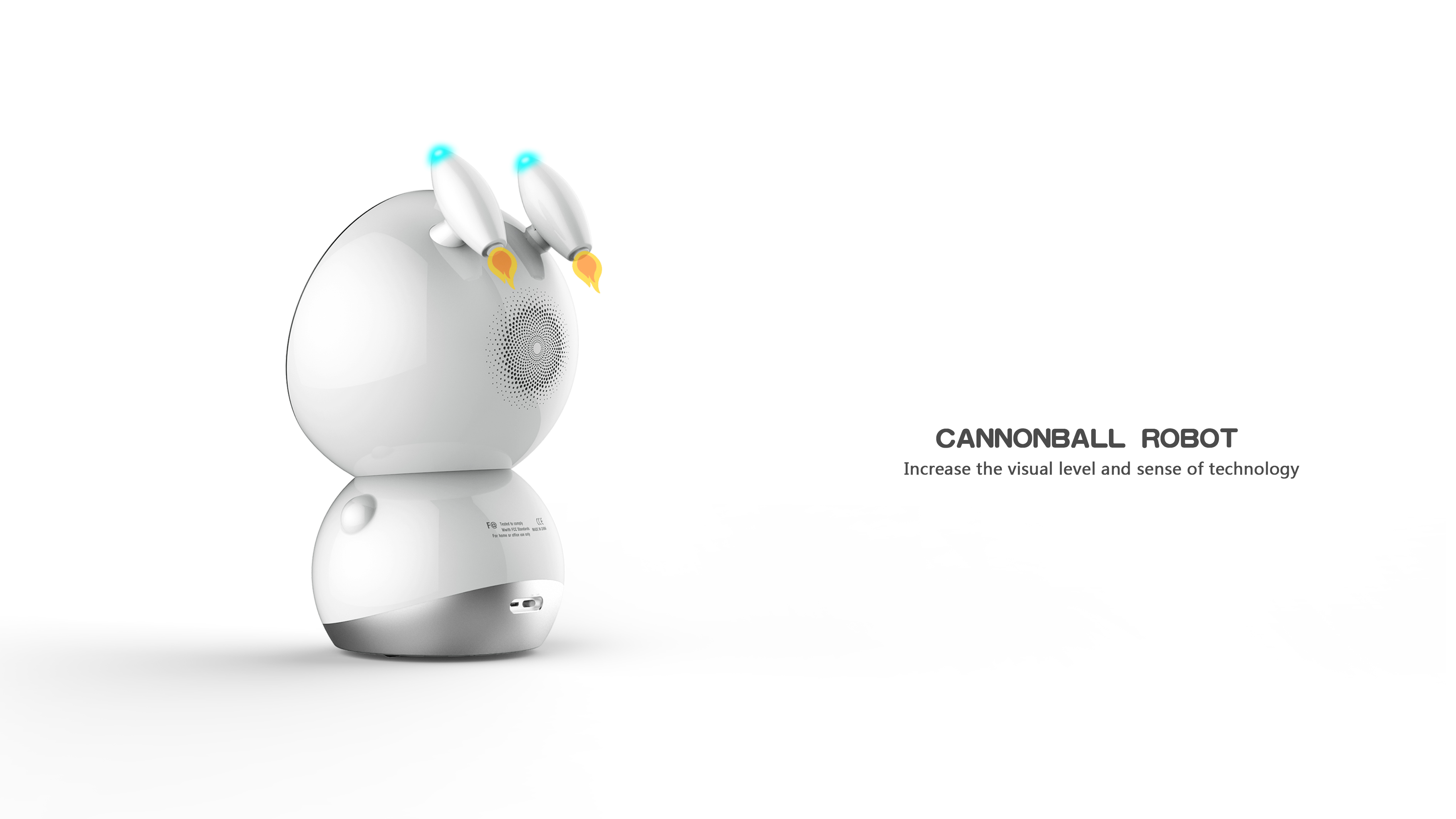 Walking intelligent child robot，