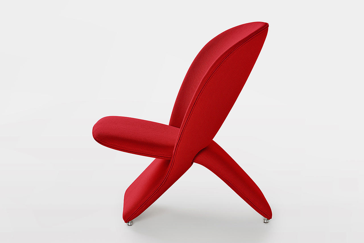 Niloo，椅子，Khodi Feiz，红色，
