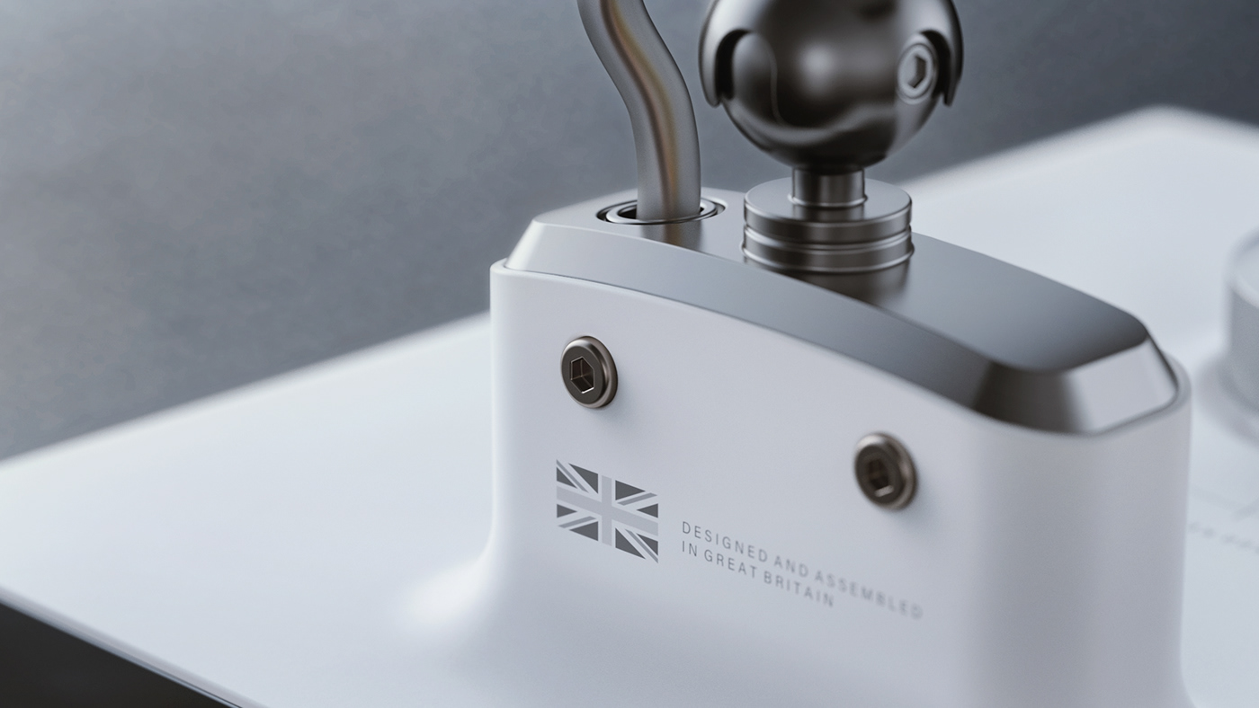 Shaun Wellens，white，Desk lamp，INTECH ®，M24. 005CMF，