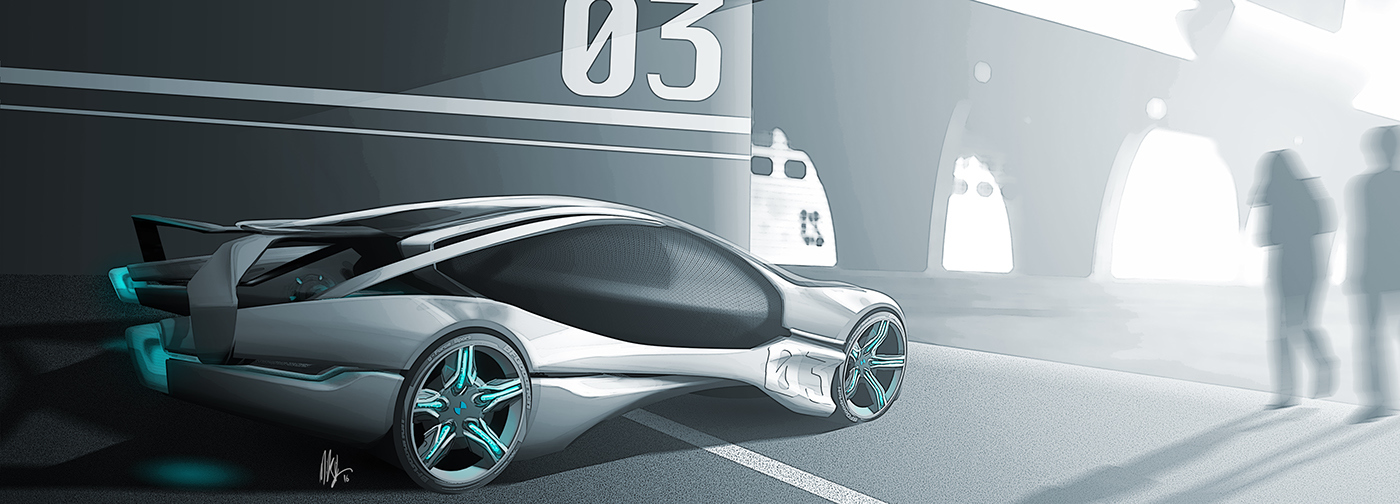 vehicle，industrial design，Cool，