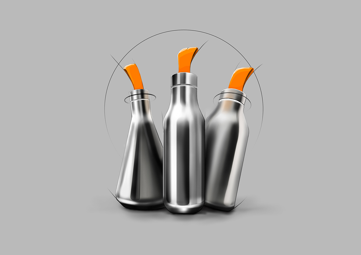 pc，Hand drawn，product design，