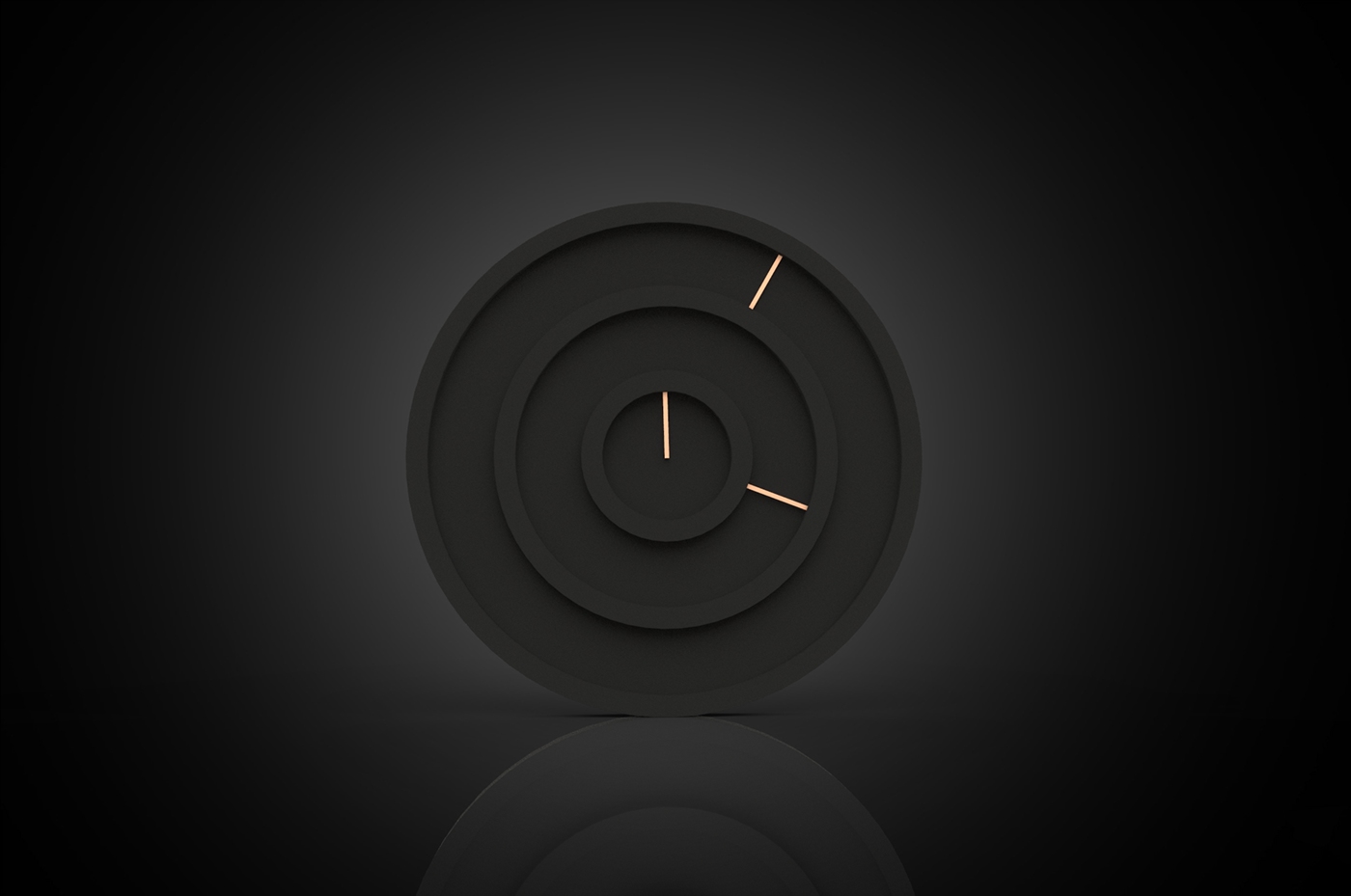 broken line，time，clocks and watches，black，Lucas Avenas，