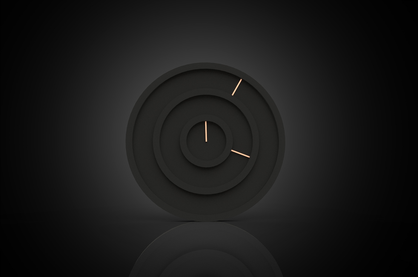 broken line，time，clocks and watches，black，Lucas Avenas，