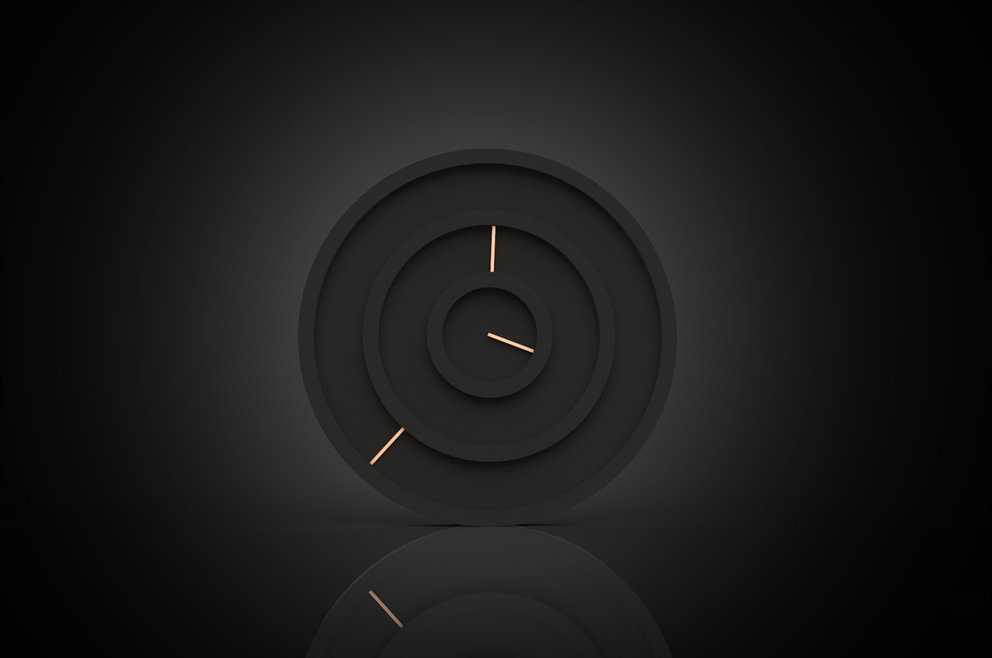 broken line，time，clocks and watches，black，Lucas Avenas，