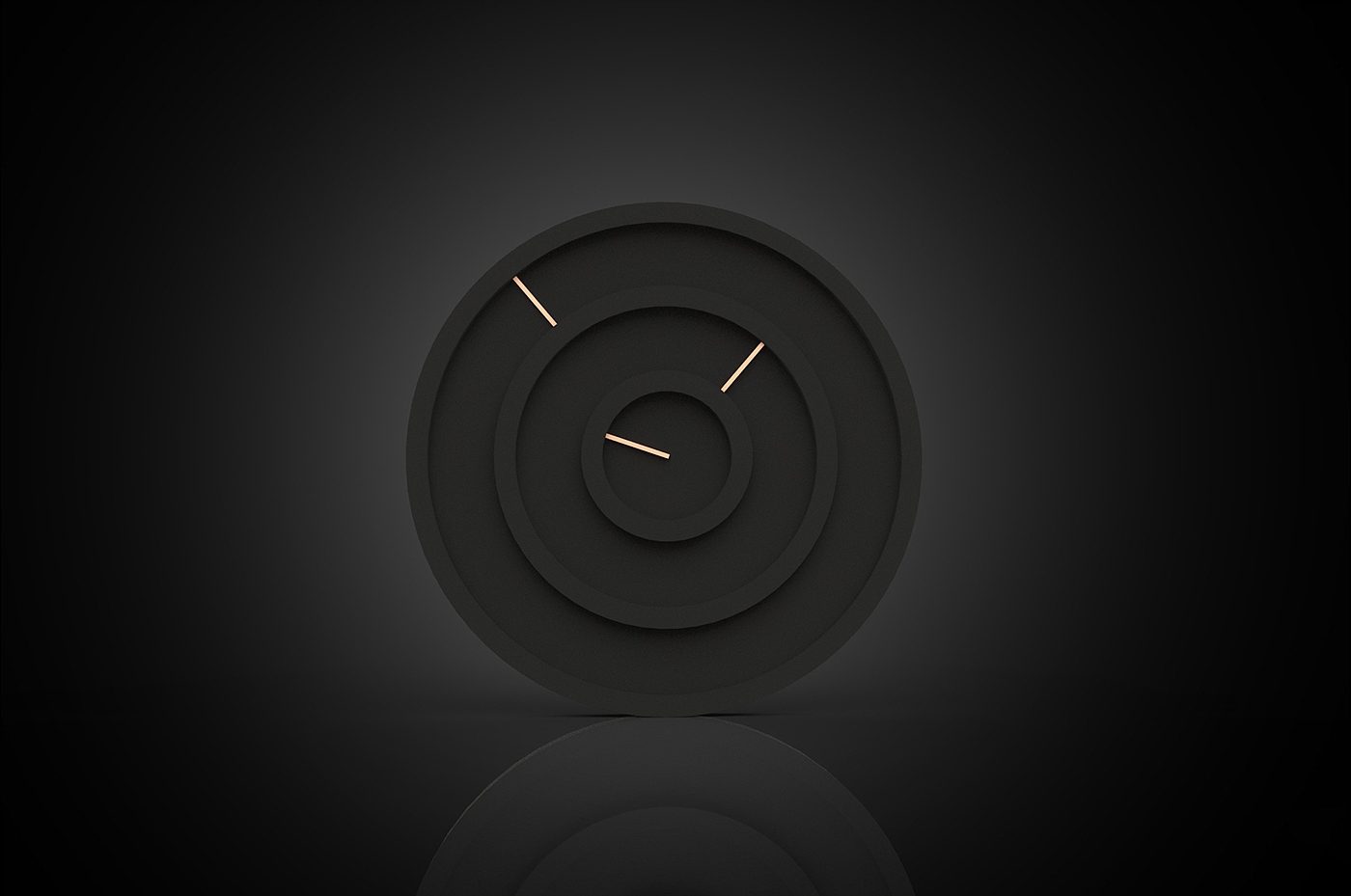 broken line，time，clocks and watches，black，Lucas Avenas，