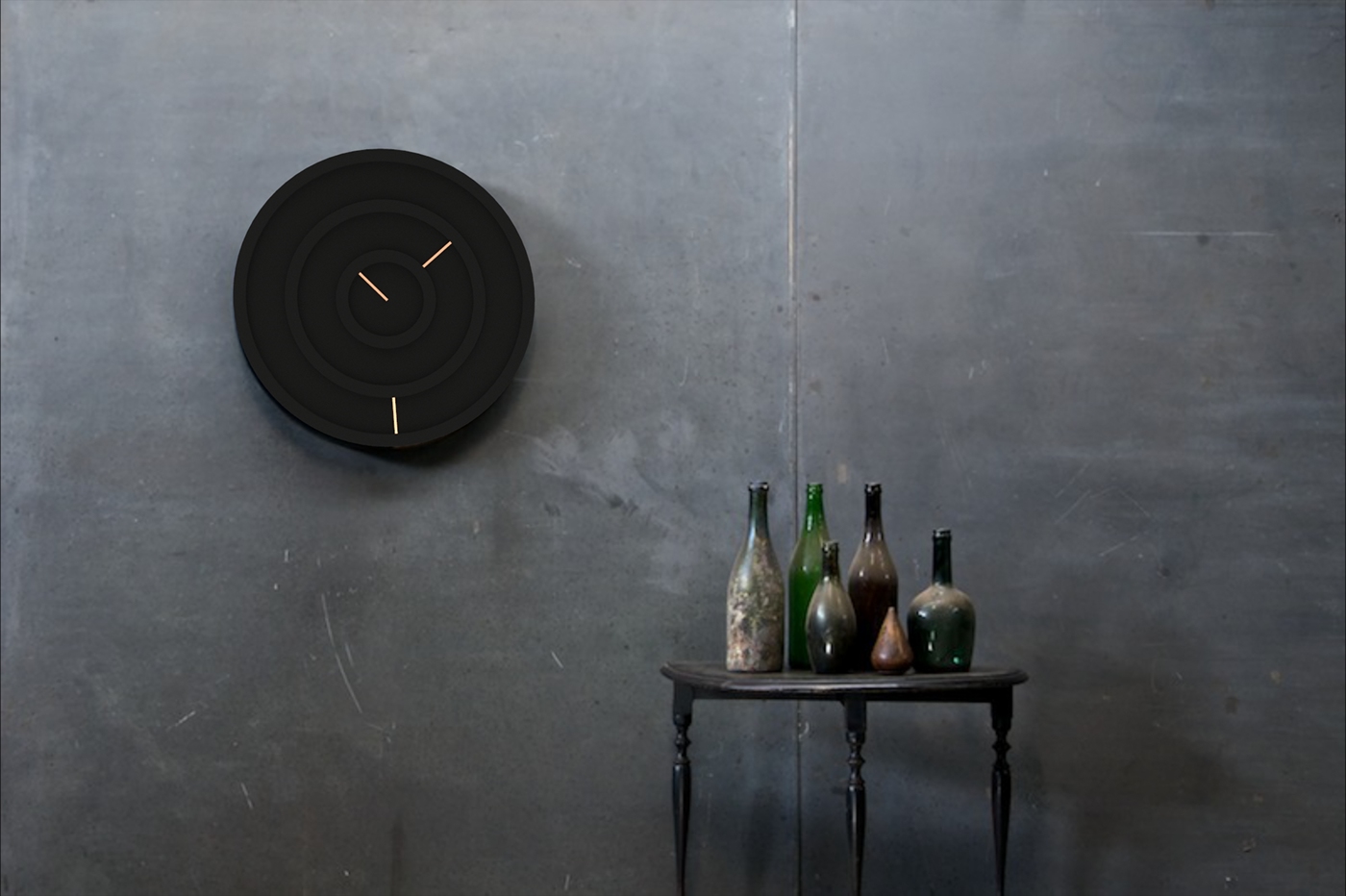 broken line，time，clocks and watches，black，Lucas Avenas，