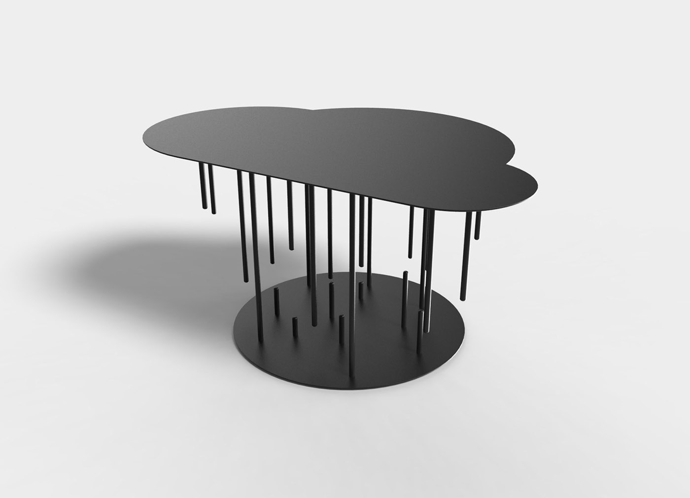 Lucas Avenas，Table，cloud，Coffee table，