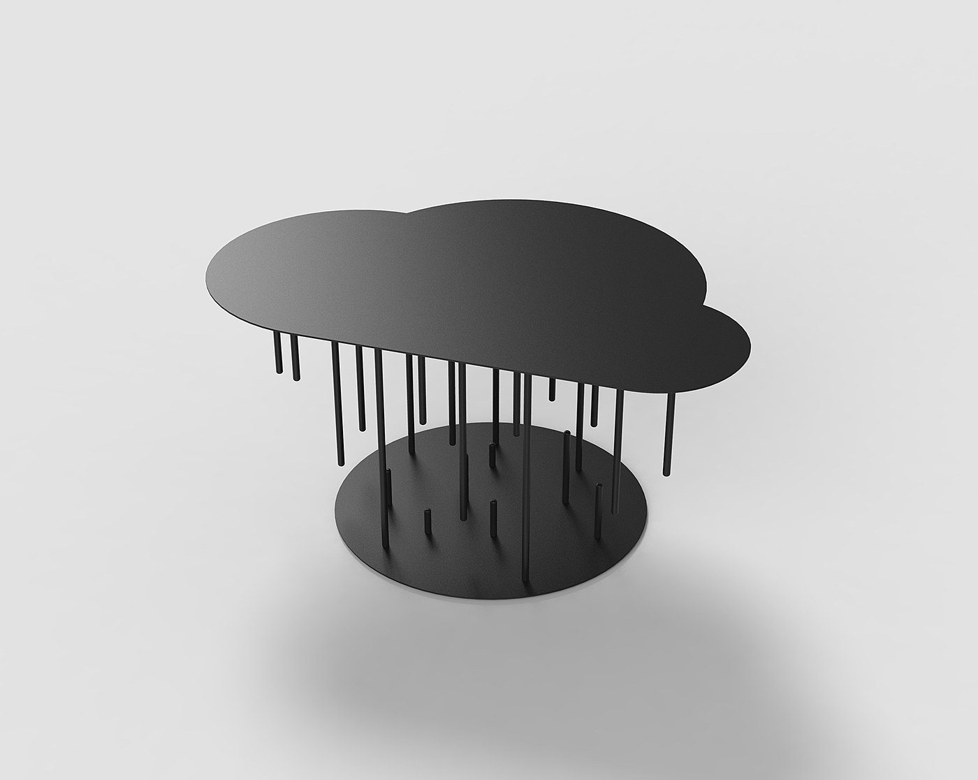 Lucas Avenas，Table，cloud，Coffee table，