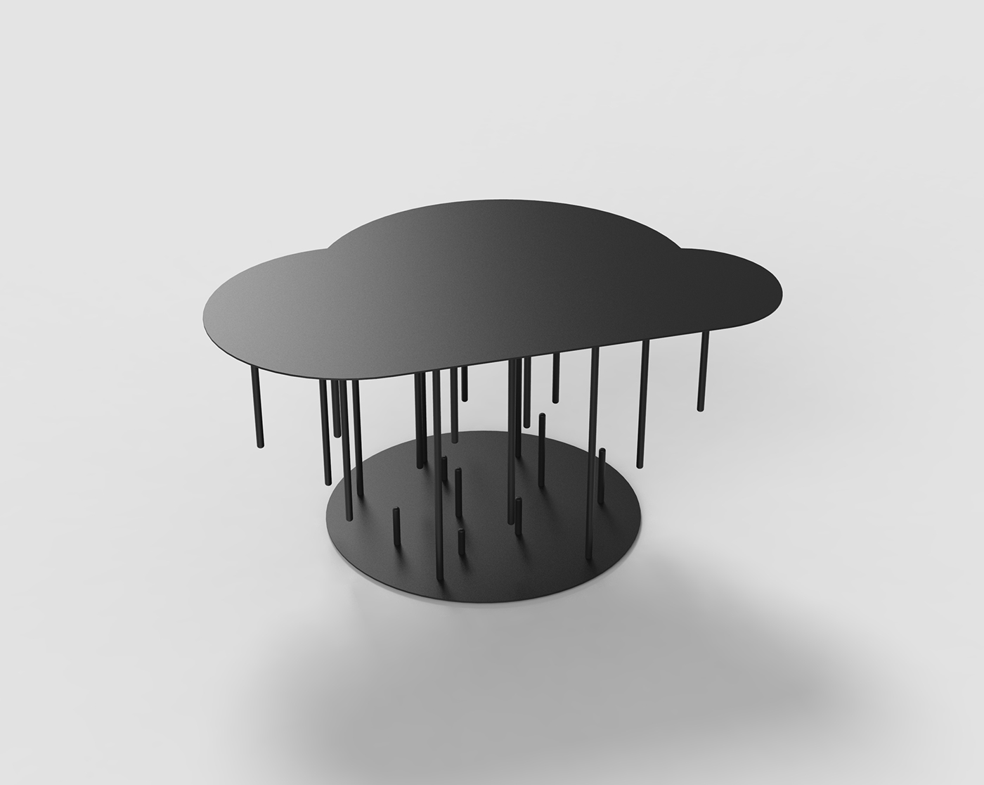 Lucas Avenas，Table，cloud，Coffee table，