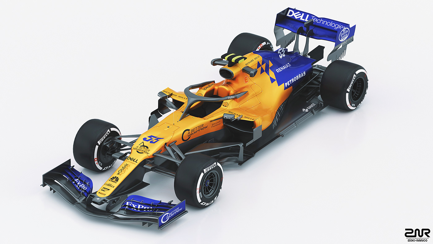 Zoki Nanco，racing，Mclaren MCL34，f1，