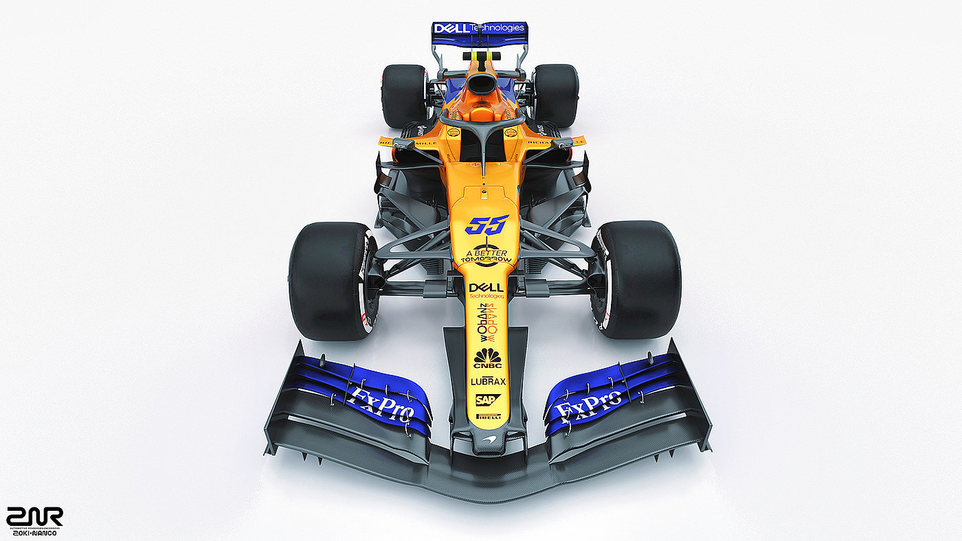 Zoki Nanco，赛车，Mclaren MCL34，f1，