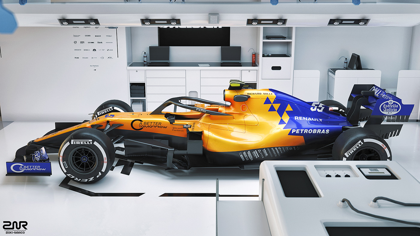 Zoki Nanco，racing，Mclaren MCL34，f1，