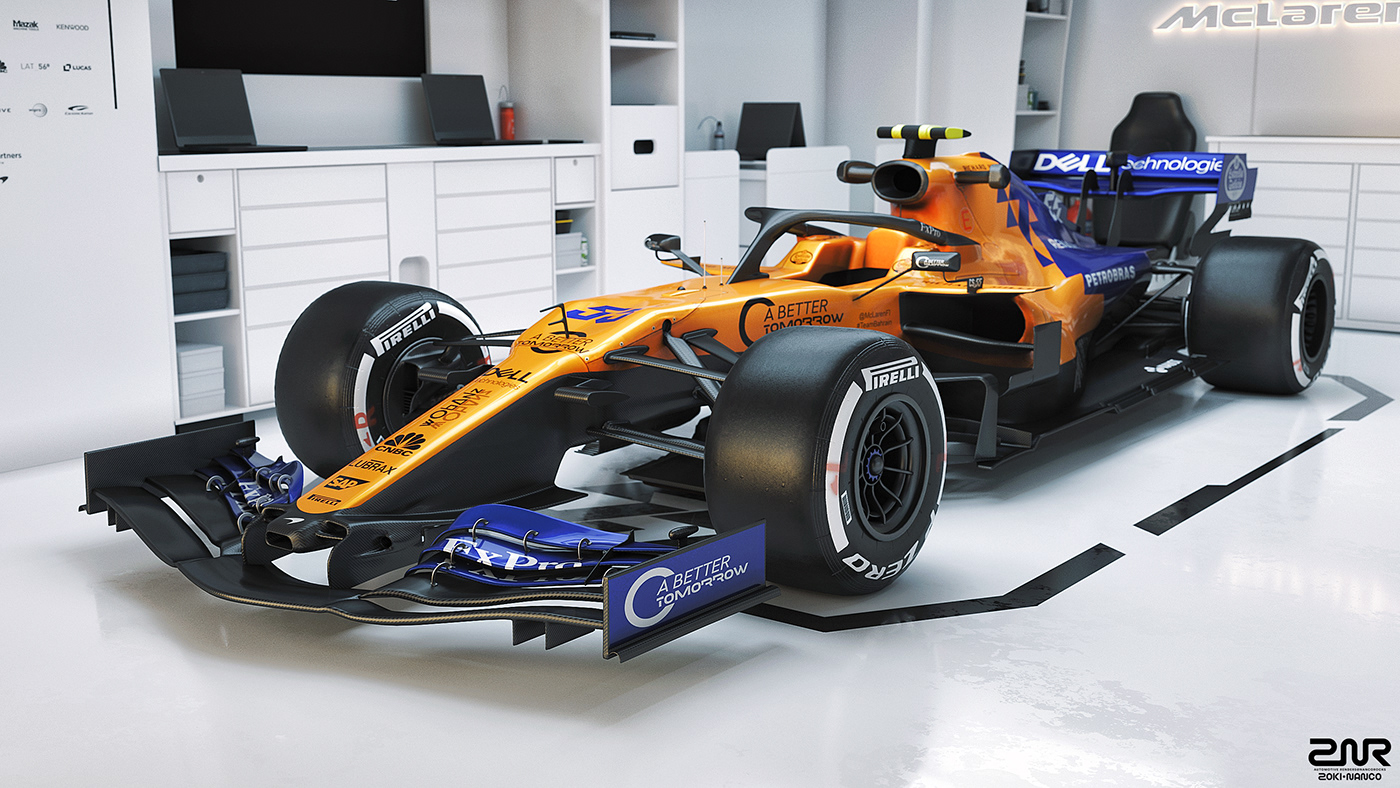 Zoki Nanco，racing，Mclaren MCL34，f1，