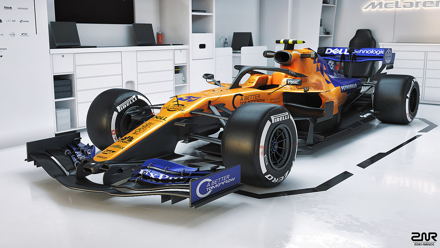 Zoki Nanco，赛车，Mclaren MCL34，f1，