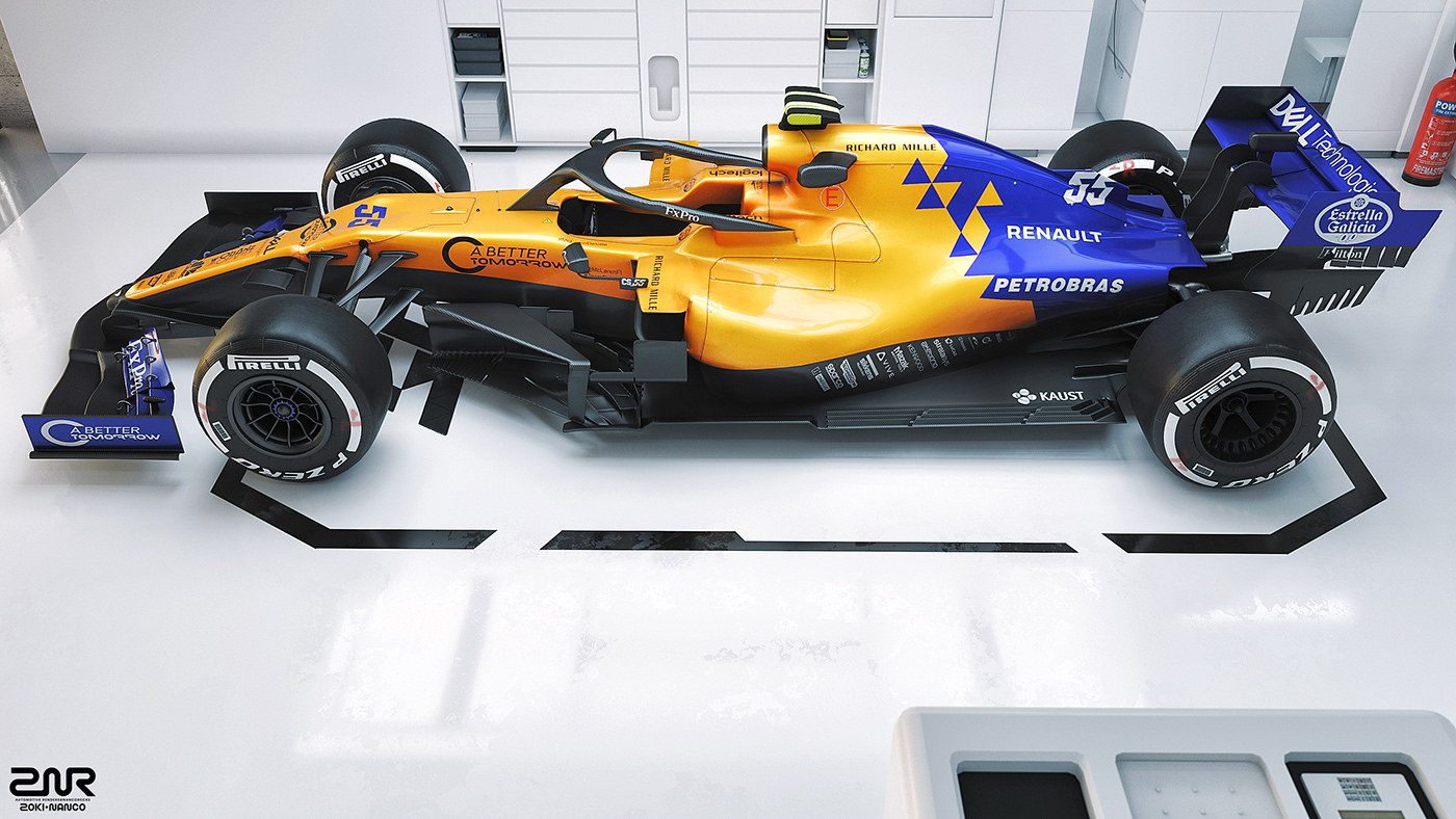 Zoki Nanco，racing，Mclaren MCL34，f1，