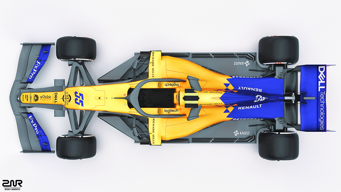 Zoki Nanco，racing，Mclaren MCL34，f1，